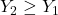 Y_2 \ge Y_1