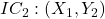 IC_2 : (X_1, Y_2)