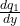 \frac{dq_{1}}{dy}