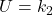 U=k_2