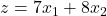 z=7x_1+8x_2