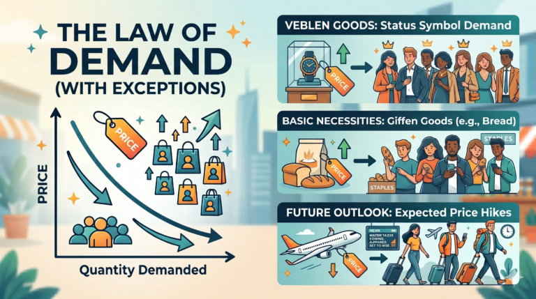 law of demand illustration