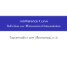 Indifference Curve EconomicsLive