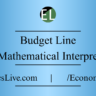 Budget Line