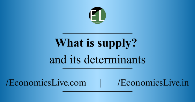 What is supply